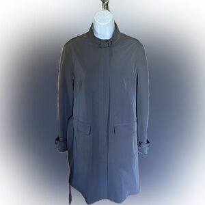 Jenne Maac Black Trench Rain Coat